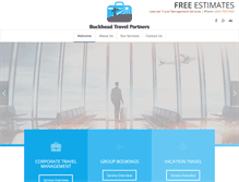Tablet Screenshot of buckheadtravelpartners.com